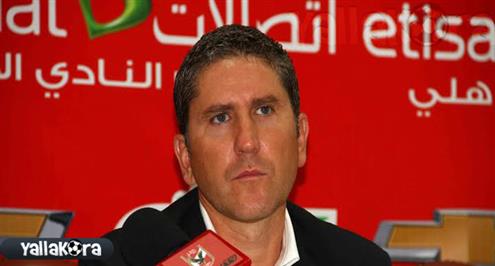 جاريدو يوضح الصعوبات "الفنية" التي يواجهها مع الأهلي
